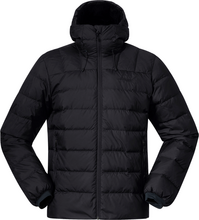 Bergans Bergans Men's Lava Medium Down Jacket With Hood Black Dunjakker varmefôrede S