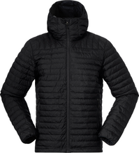 Bergans Bergans Men's Lava Light Down Jacket With Hood Black Dunjakker mellomlag S