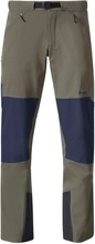 Bergans Bergans Men's Vaagaa Softshell Pants Green Mud/Navy Blue Skalbyxor 48