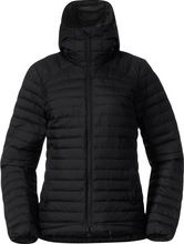 Bergans Bergans Women's Lava Light Down Jacket With Hood Black Dunjakker mellomlag XS