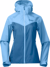 Bergans Bergans Women's Microlight Jacket North Sea Blue/Pacific Blue Uforet friluftsjakker XS