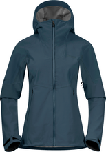 Bergans Bergans Women's Senja Hybrid Softshell Jacket Orion Blue Uforet friluftsjakker XS