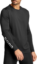 Björn Borg Björn Borg Men's Borg Long Sleeve T-Shirt Black Beauty Långärmade träningströjor S