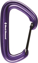 Black Diamond Black Diamond LiteWire Carabiner Purple Klatreutstyr OneSize