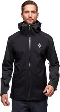 Black Diamond Black Diamond Men's Stormline Stretch Rain Shell Black Skaljackor L