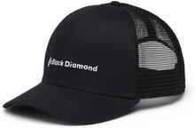 Black Diamond Black Diamond Men's Trucker Hat Black/Black/BD Wordmark Kapser One Size