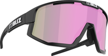 Bliz Bliz Fusion Small Matt Black/Brown with Rose Multi Sportsbriller OneSize