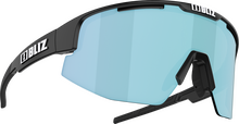 Bliz Bliz Matrix Matt Black/Smoke with Ice Blue Multi Sportsbriller OneSize