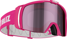 Bliz Bliz Nova Neon Pink/Brown with Pink Multi Skidglasögon OneSize