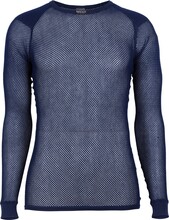 Brynje Brynje Unisex Super Thermo Shirt with Shoulder Inlay Navy Undertøy overdel XS