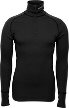 Brynje Brynje Unisex Arctic Zip Polo Shirt Black Undertøy overdel M