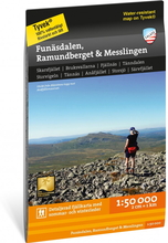 Calazo förlag Calazo förlag Funäsdalen Ramundberget Messlingen 1:50.000 NoColour Litteratur OneSize