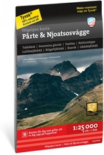 Calazo förlag Calazo förlag Högalpin karta Pårte & Njoatsosvágge 1:25.000 NoColour Böcker & kartor OneSize