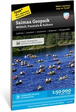 Calazo förlag Calazo förlag Saimaa Geopark Mikkeli, Puumala & Sulkava 1:50.000 NoColour Litteratur OneSize