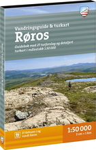 Calazo förlag Calazo förlag Turguide Røros: miniguide & turkart 1:50 000 NoColour Böcker & kartor OneSize