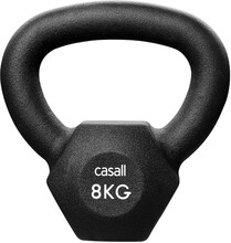 Casall Casall Classic Kettlebell 8 kg Black Treningsutstyr OneSize
