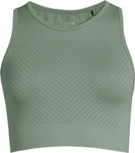 Casall Casall Women's Essential Block Seamless Sport Top Dusty Green Kortermede treningstrøyer S