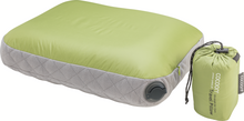 Cocoon Cocoon Air-Core Pillow Ultralight Large Wasabi/Grey Puter OneSize