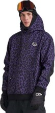 ColourWear ColourWear Men's Est 2010 Hoodie Leo Purpule Langermede trøyer L