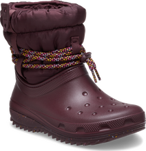 Crocs Crocs Women's Classic Neo Puff Luxe Boot Dark Cherry Vinterkängor 36