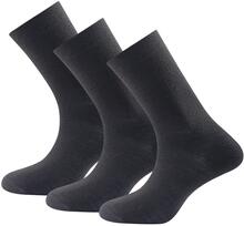 Devold Devold Daily Light Sock 3-pack Black Hverdagssokker 36-40