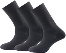 Devold Devold Daily Medium Sock 3pack Black Vardagsstrumpor 36-40