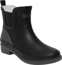 Exani Exani Women's Low Color Boot Black Gummistøvler 37