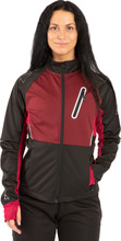 Fischer Fischer Women's Åsarna 2 Softshell Jacket Burgundy Softshelljakker XS