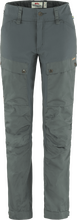 Fjällräven Fjällräven Women's Keb Trousers Curved Basalt Friluftsbukser 34