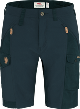 Fjällräven Fjällräven Women's Nikka Shorts Curved Dark Navy Friluftsshorts 36 Regular