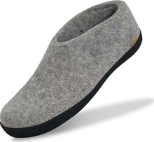 Glerups Glerups Unisex Shoe Classic Rubber Sole Grey/Black Øvrige sko 48