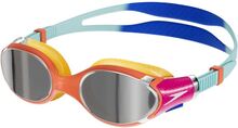 Speedo Speedo Juniors' Biofuse 2.0 Mirror Orange/Blue Svømmebriller OneSize