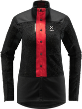 Haglöfs Haglöfs Women's L.I.M ZT Sync 2 Mid Jacket True Black/Zenith Red Mellomlag trøyer L