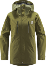 Haglöfs Haglöfs Women's Elation GORE-TEX Jacket Olive Green/Thyme Green Skijakker ufôrede XL