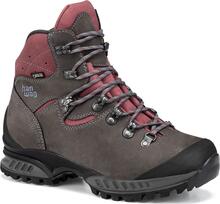 Hanwag Hanwag Women's Tatra II Wide Lady Gore-Tex Asphalt/Dark Garnet Friluftsstøvler 36