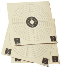 Hatsan Hatsan Paper Target 10-rings 14x14 cm Beige Skytetrening OneSize