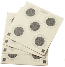 Hatsan Hatsan Paper Target 5-Spot 100 pcs Beige Skytetrening OneSize