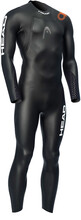Head Head Men's Open Water Shell Wetsuit Black/Orange Svømmedrakter L
