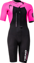 Head Head Women's Swimrun Rough Shorty Black/Pink Svømmedrakter XL