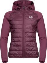 Hellner Hellner Women's Nirra Hybrid Jacket 2.0 Grape Wine Solid Treningsjakker fôrede XS