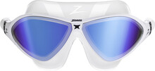 Zoggs Zoggs Horizon Flex Mask Titanium Clear/White/Mirrored Blue Simglasögon OneSize