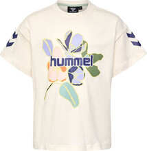 Hummel Hummel Kids' hmlART Boxy T-Shirt Short Sleeve Whitecap Gray T-shirts 134