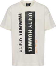Hummel Hummel Kids' hmlUNITY T-Shirt S/S Marshmallow Kortermede trøyer 116