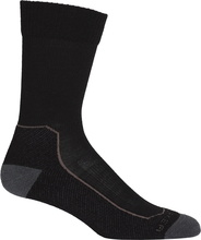 Icebreaker Icebreaker Women's Hike+ Light Crew Socks Black/Monsoon/Mink Friluftssokker L