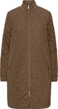 Ilse Jacobsen Ilse Jacobsen Women's Padded Quilt Coat Cub Brown Lettfôrede jakker 36