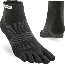 Injinji Injinji Men's Run Lightweight Mini-Crew Black Treningssokker XL