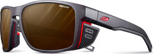 Julbo Julbo Shield Reactiv 2-4 Polarized Matt Translucent Black/Orange Sportsbriller L