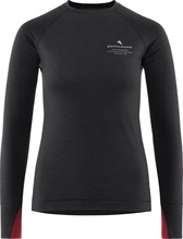 Klättermusen Klättermusen Women's Fafne Crew Raven Undertøy overdel XL