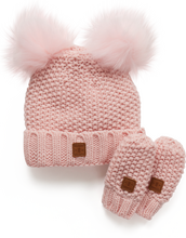 Kombi Kombi Kids' Adorable Set Infant Rose Shadow Mössor 18-24 months