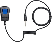 Lafayette Lafayette Transmitter Button Long Cable 3.5mm 4-pin Black Tillbehör jaktradio OneSize